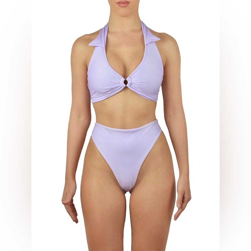 Heart Of Sun Boardwalk Top & Bottoms In White Size M